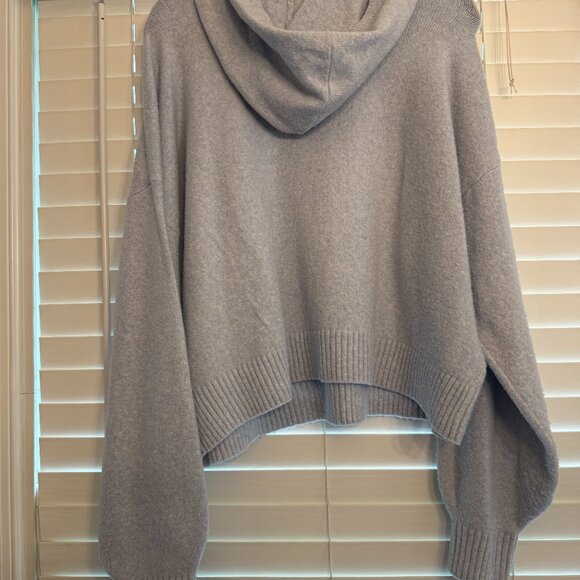 Hollister Comfy Cloud Sweater Hoodie Light Blue (Size: Large) - Picture 3 of 3